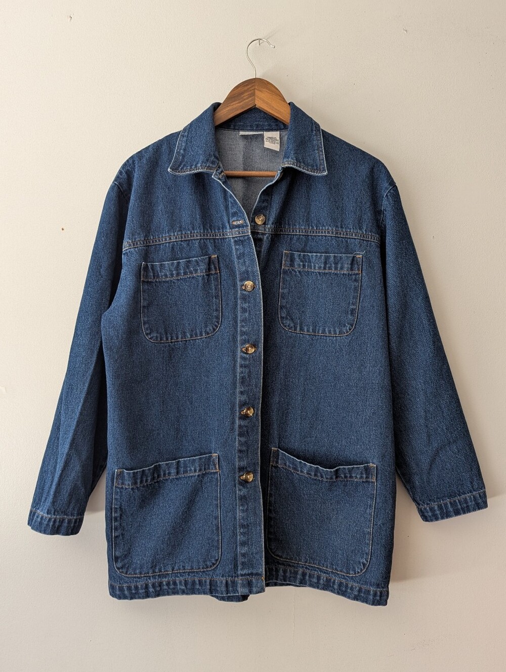Dark Denim Chore Barn Coat